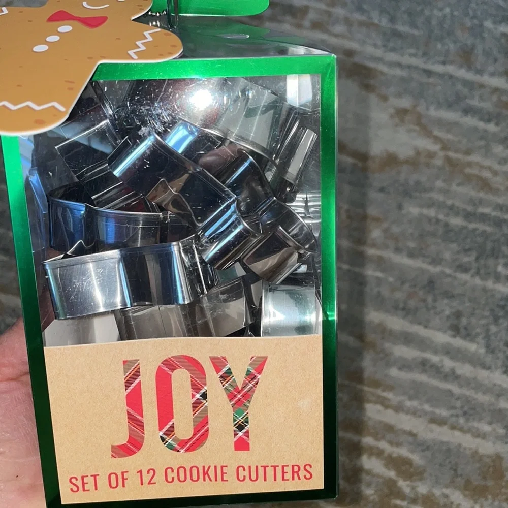 JOY SET OF 12 COOKIE CUTTERS